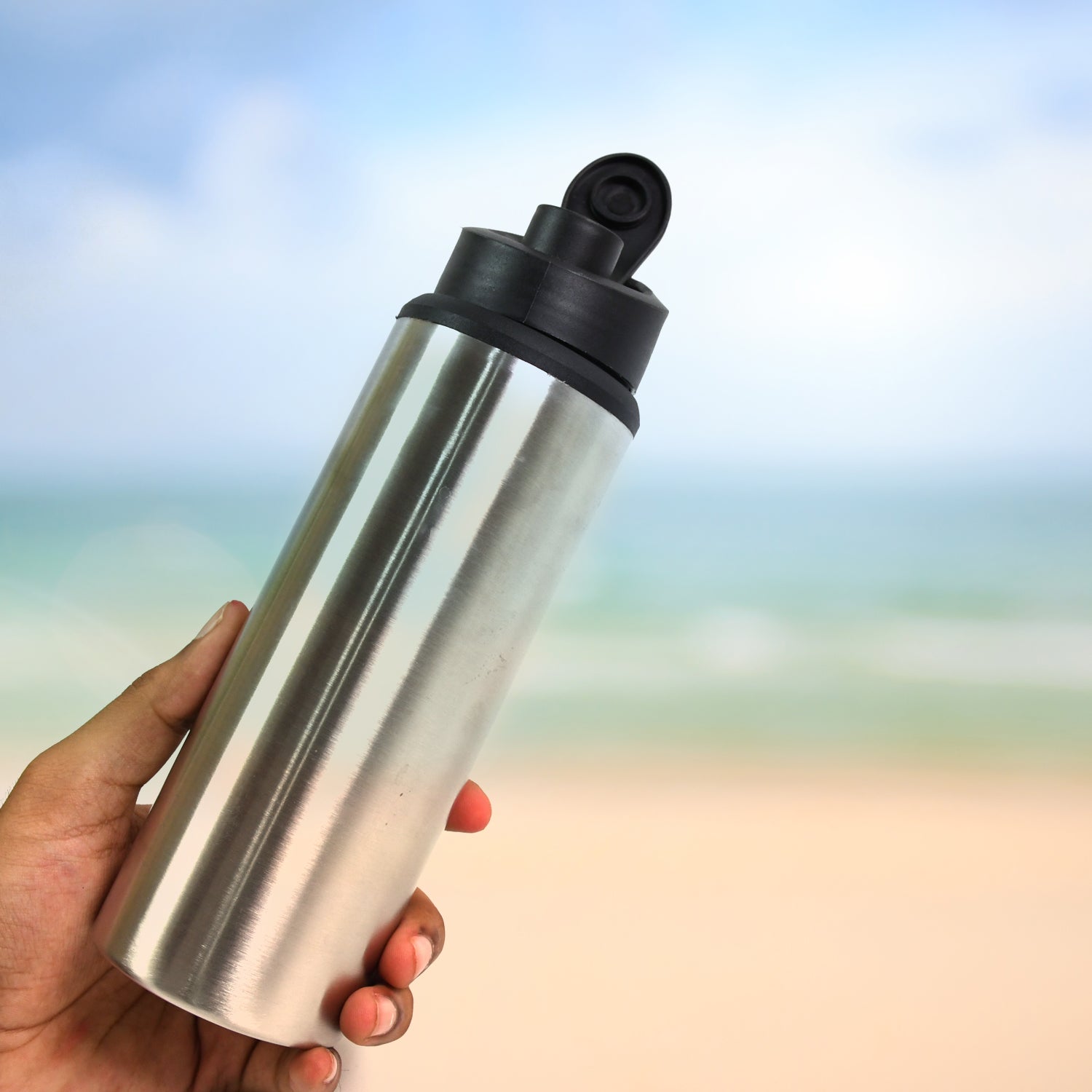 Steel Water Bottle | Sipper Bottle | Fridge Water Bottle Set of 1 (600 ML Approx) Steel Water Bottle | Sipper Bottle | Fridge Water Bottle Set of 1 (600 ML Approx)